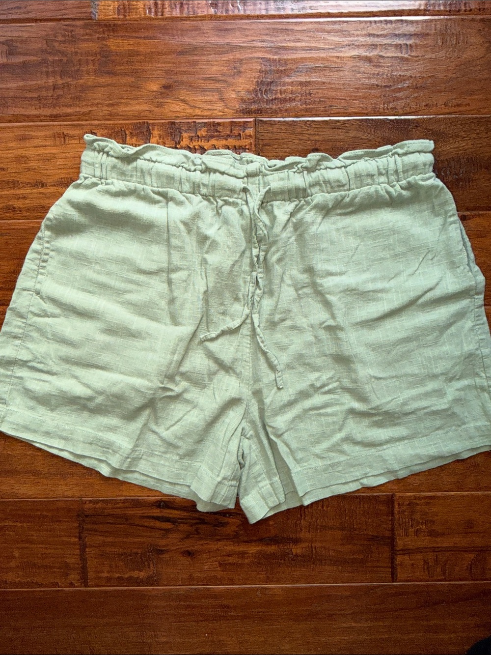 Able Clothing Jordan Easy Short 3.5 inseam, small, Desert Sage green